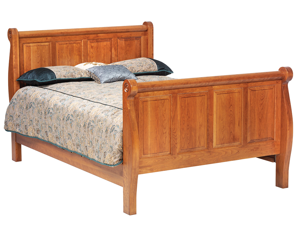 Victoria's Tradition Sleigh Bed.