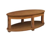 Hampton Oval Coffee Table.