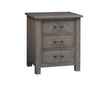 Heirloom 3 Drawer Nightstand.