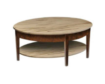 Modern Shaker Round Coffee Table.