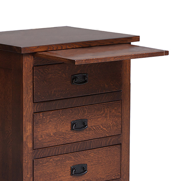 Nightstand Pullout on Mission Nightstand.