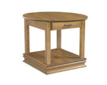 Burlington Round End Table.