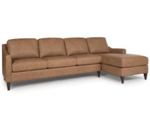 Smith Brother's 261 Style Leather Sectional.