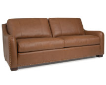 Smith Brother's 9211 Style Leather Sofa.