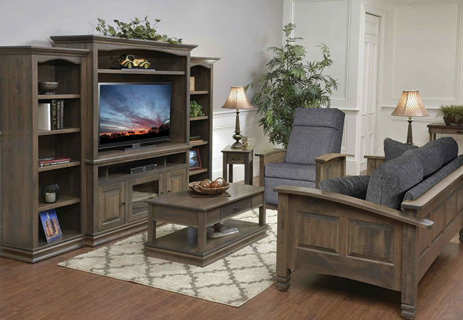 Y & T Woodcraft Burlington Living Room Collection.