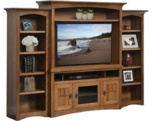 Liberty Console Entertainment Center w/ Piers.