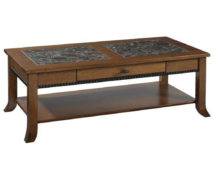 Cranberry Cambria Coffee Table.