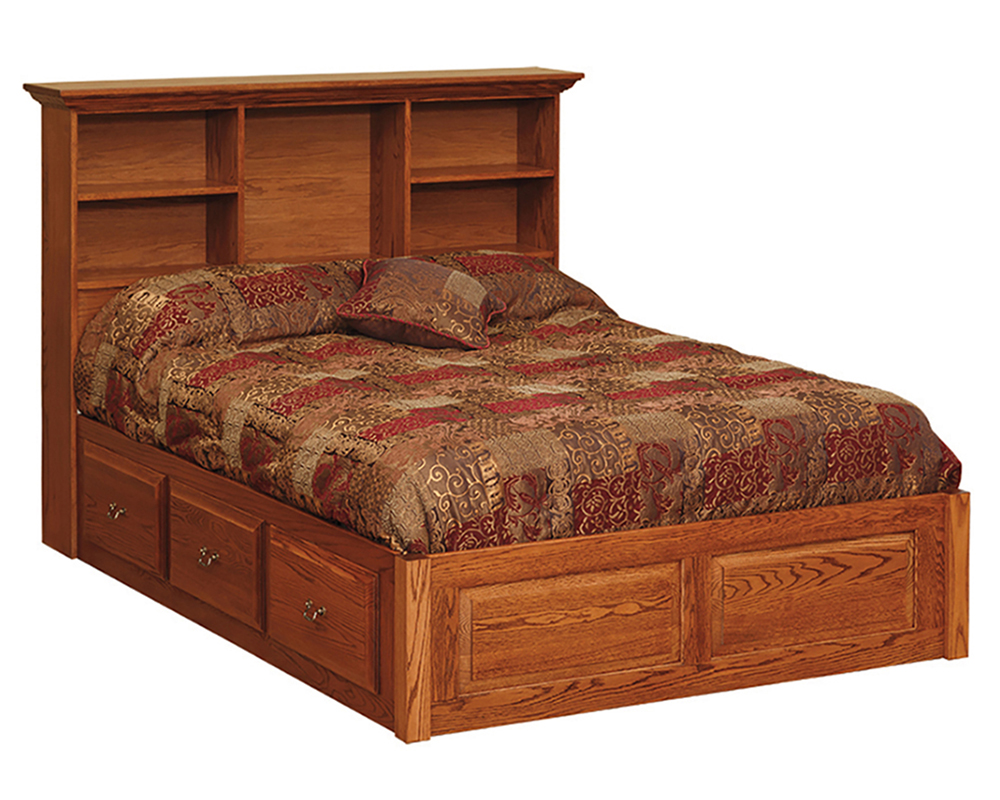 Lancaster Bed w/ Side Storage.