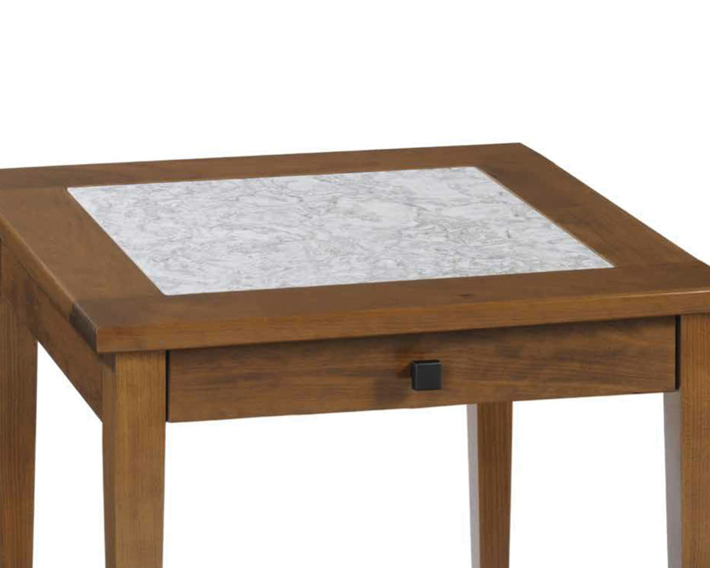 Woodland Cambria End Table Top Detail.