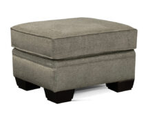 TCU Monroe Fabric Ottoman.