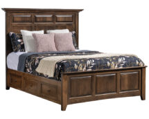 Albany Mantel Panel Bed w/Storage.