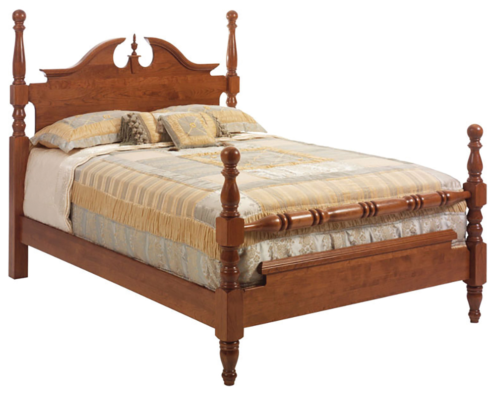 Victorias Tradition Cannonball Bed.