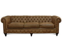 TCU Rondell Leather Sofa.