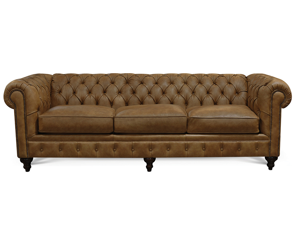 TCU Rondell Leather Sofa.