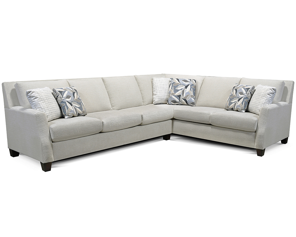 TCU Abbott Fabric Sectional Sofa.