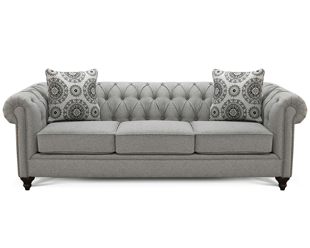 TCU Brooks Fabric Sofa.