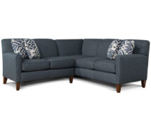 TCU Collegedale Fabric Sectional Sofa.