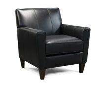 TCU Collegedale Leather Chair.