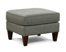 TCU Collegedale Fabric Ottoman.