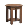 Barn Loft Round End Table