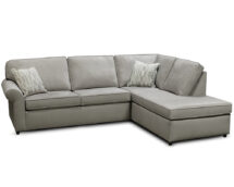 TCU Huck Fabric Sectional Sofa.