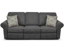 TCU Huck Fabric Reclining Sofa.