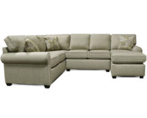 TCU Charlie Fabric Sectional Sofa.