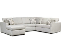 TCU Milner Fabric Sectional.