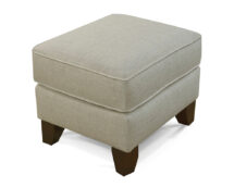 TCU Paxton Fabric Ottoman.