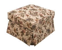 TCU Rochelle Fabric Ottoman.