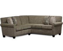 TCU Angie Fabric Sectional Sofa.