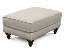 TCU Rosalie Fabric Ottoman.