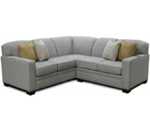 TCU Winston Fabric Sectional Sofa.