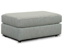 TCU Cooper Fabric Large Ottoman.