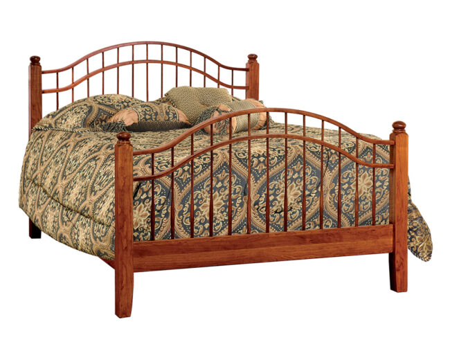 Black Spa Bed with Windsor Bow main image 1