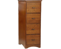 Prairie Mission 4 Drawer File Cabinet.