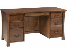 Woodbury 6 Drawer Desk.