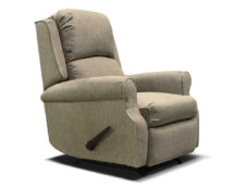 TCU Marybeth Fabric Recliner with Handle.