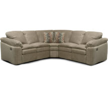 TCU Seneca Falls Fabric Sectional Sofa.