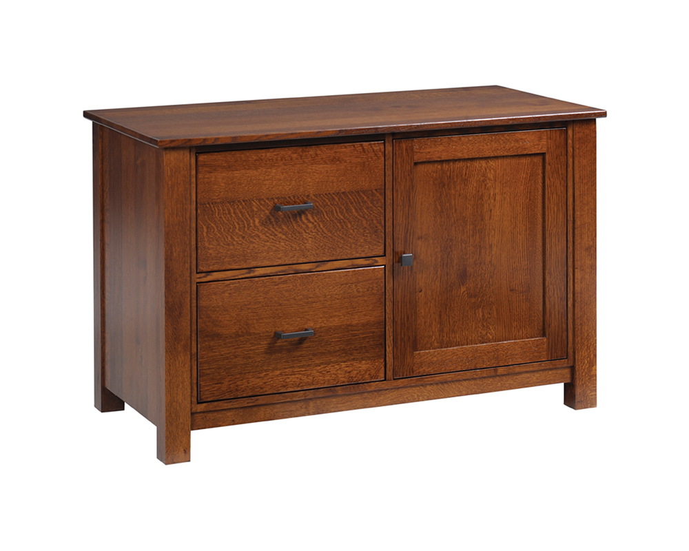 946 Clark Mission Modular 48 Credenza Desk.