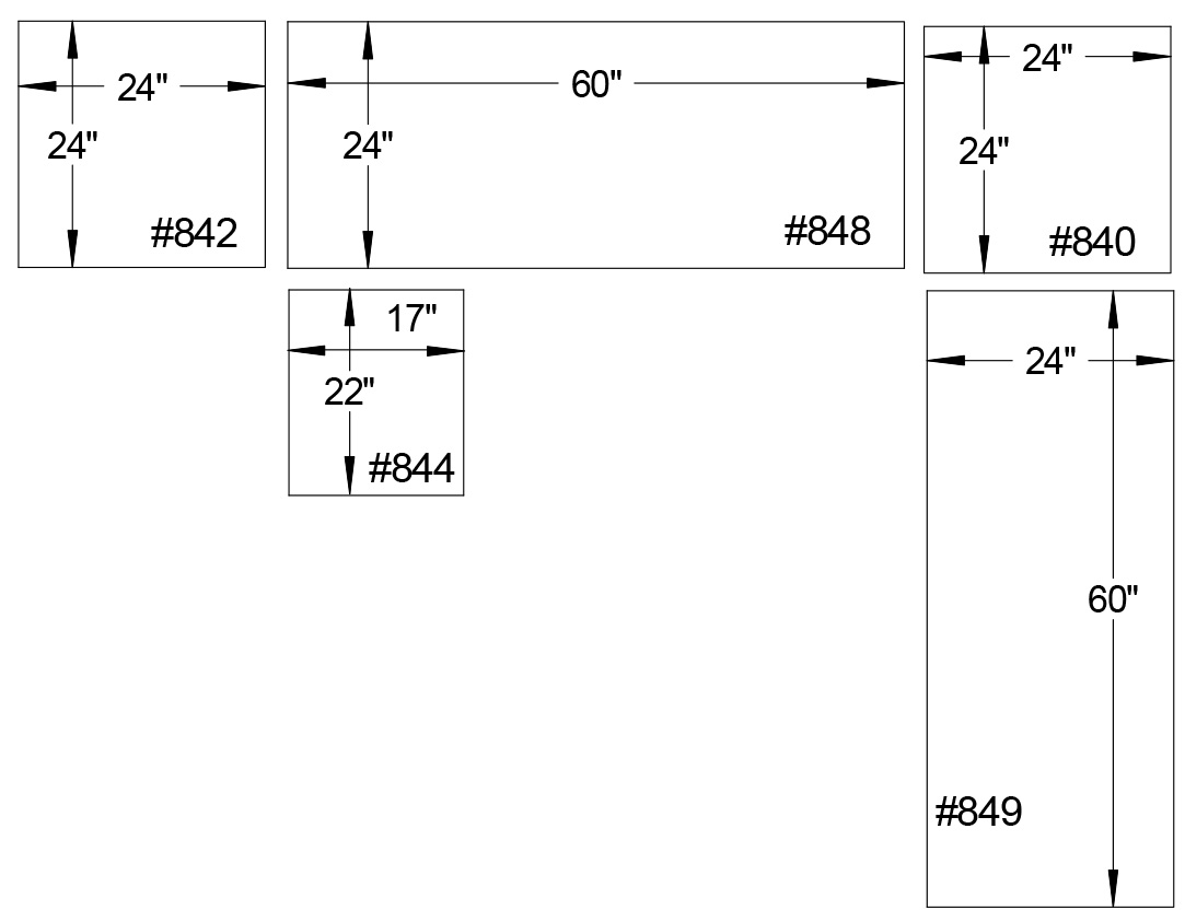 Arlington Modular Office Layout.