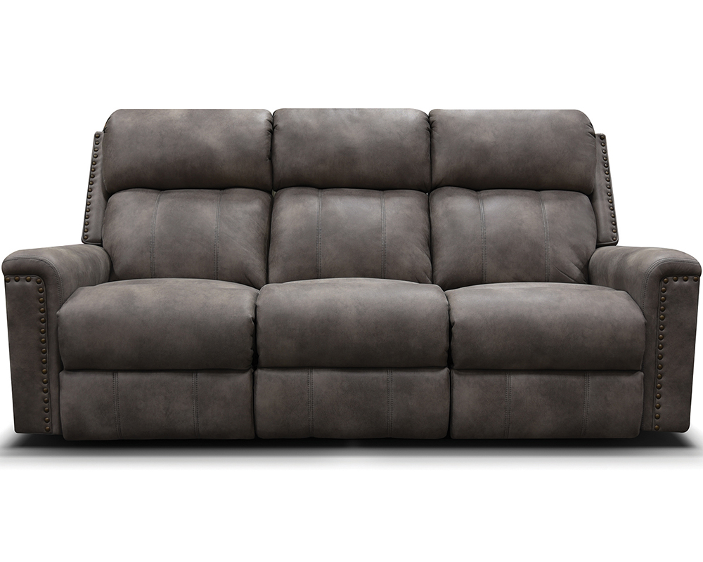 EZ1C00 Fabric Reclining Sofa Green Acres Home Furnishings