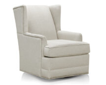 TCU Reynolds Fabric Swivel Chair.
