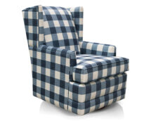 TCU Shipley Fabric Swivel Chair.