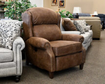 Antique Brass Motorized Recliner.