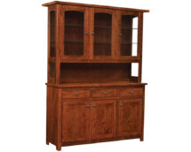 Casual Comfort 3 Door Hutch Item CCF4030HT and CCF4030HB