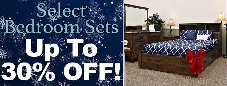 Select Bedroom Set up to 30% off! Lakeside Bungalo bedroom suite.