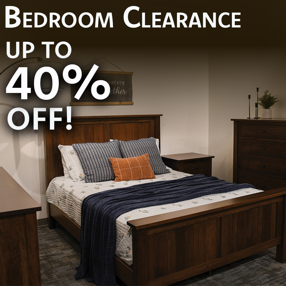 Bedroom clearance