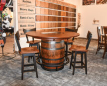 Barrel Table Set